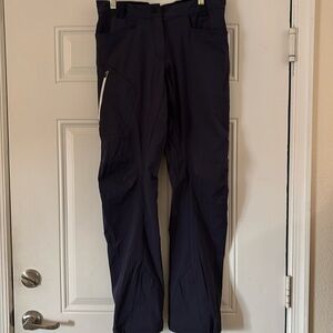 MILLET Hiking Long Pants Sz 10 Gray Zip Pockets 4-Pockets Belt Loops NWOT Womens